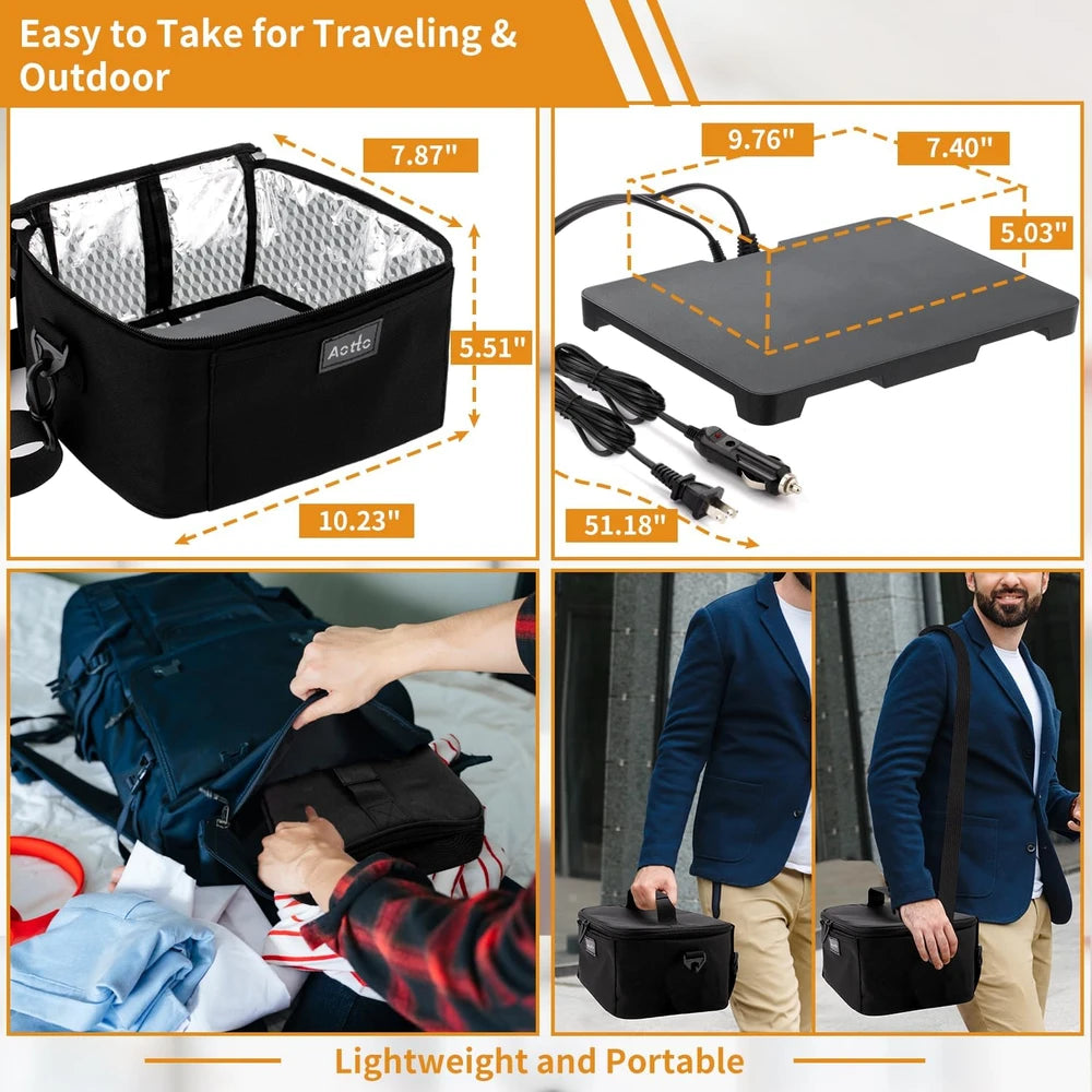 Aotto 3-in-1 Portable Food Warmer