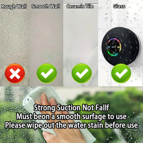 AquaBeat Pro Bluetooth Shower Speaker