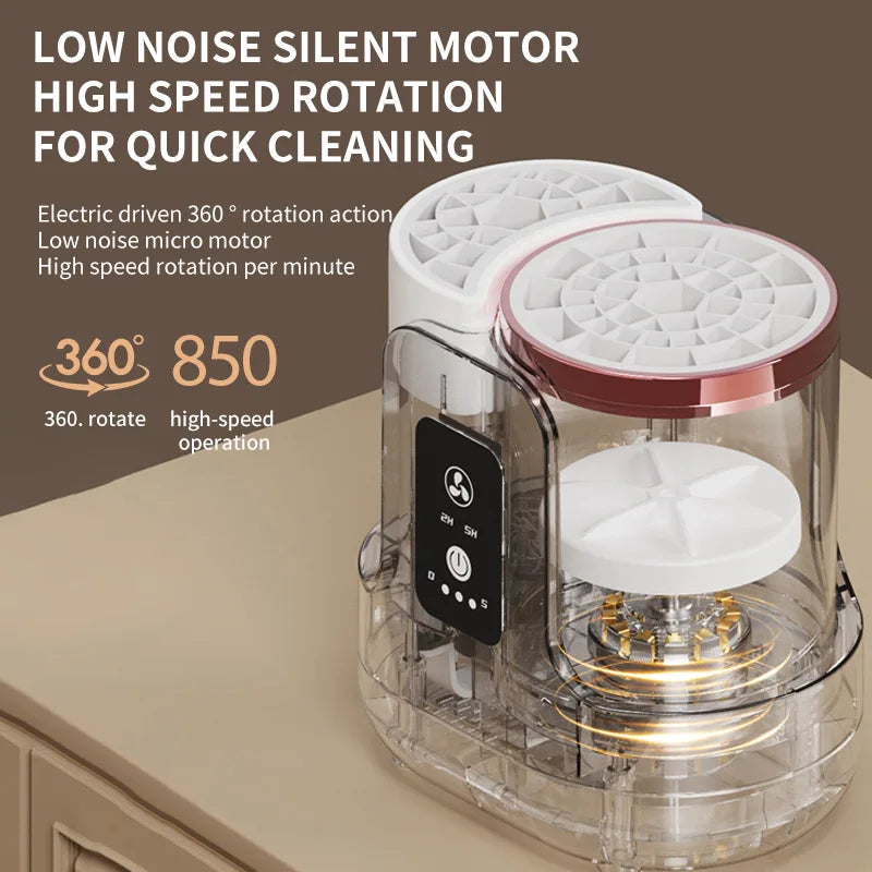 QuickSpin Brush Cleaner